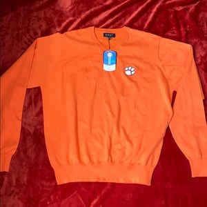 Clemson V-Neck Sweater